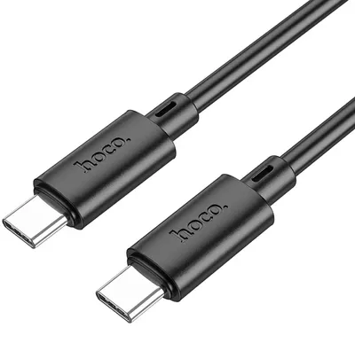 Produktbild von Hoco X88 Schnell-Ladekabel 1m USB-C Typ C PD 60W Fast Charge Kabel Datenkabel Handykabel Aufladkabel für Handy Tablet PS5 in Schwarz