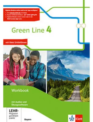 Produktbild von Green Line 4. Ausgabe Bayern. Workbook mit Audio-CD und Übungssoftware 8. Klasse