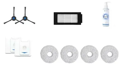 Produktbild von Ecovacs DKT100143, Zubehör-Set, Staubsaugerroboter, Mehrfarbig, Ecovacs, T30 PRO / T30, 10 Stück(e)