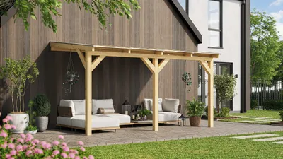 Produktbild von Terrassenüberdachung 672 Gr.1 B x T x H 275 x 434 x 208