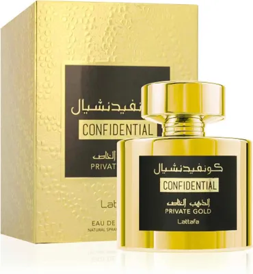 Produktbild von Lattafa, Confidential Private Gold Eau de Parfum unisex, 100 ml