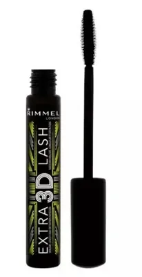 Produktbild von Rimmel Extra 3D Lash, Schwarz, Black, Verlängerung, Volumengebend, 8 ml, AQUA/WATER/EAU, PARAFFIN, GLYCERYL STEARATE, COPERNICIA CERIFERA CERA/COPERNICIA CERIFERA..., 20 mm