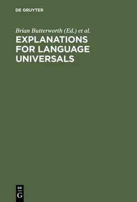 Produktbild von Explanations for Language Universals
