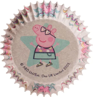 Obrázok produktu pre Puzdrá na muffiny Prasiatko Peppa 25 ks.