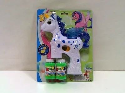 Zdjęcie produktu dla PISTOLET DO BANIEK Mydlanych JEDNOROŻEC kolory