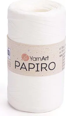 Obrázek produktu pro YarnArt Papírová příze - barva 1307 smetanová - pletací a háčkovací příze