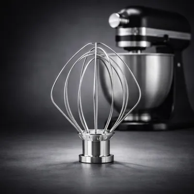 Immagine prodotto di Frusta compatibile con il robot da cucina KitchenAid Mini 3,3 L 5KSM3311X – Lavabile in lavastoviglie