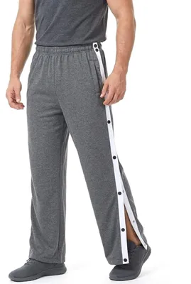 Immagine prodotto di Solidchoice - Pantaloni da allenamento da uomo con bottoni a pressione