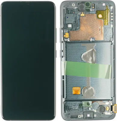 Produktbild von Display für Samsung Galaxy A90 (SM-A908F) Displayglas Touchscreen Anzeiuge Bildschirm + Rahmen, schwarz