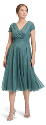 Produktbild von Vera Mont Damen Cocktailkleid im Glitzer-Look 42, Green/Grey