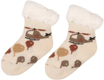 Produktbild von Kindersocken Synthetik One Size Beige Braun Juleeze JZSKC0007