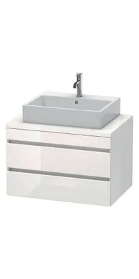 Produktbild von Konsolenunterschrank DURASTYLE 512x800x548mm betongrau matt/weiß matt betongrau matt/weiß matt