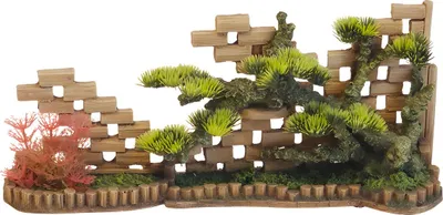 Produktbild von Nobby Aquariendekoration Aqua Ornaments Mauerreste mit Pflanzen