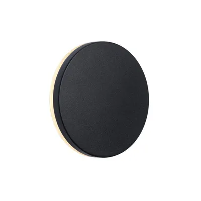 Produktbild von Artego Wandlampe Outdoor Ø 15 cm Schwarz