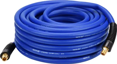 Obrázek produktu pro Hybridní hadice na stlačený vzduch 1/2" 20 m, odolná a ohebná