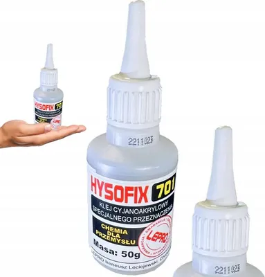 Zdjęcie produktu dla Klej Cyjanoakrylowy HYSOFIX 701 - 50g