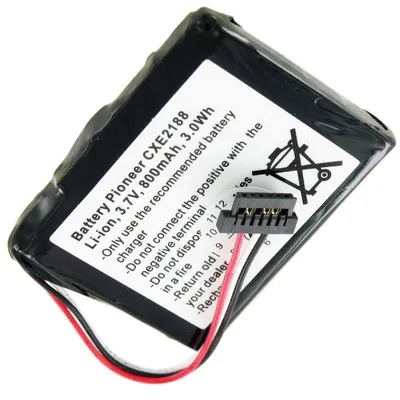 Produktbild von Akku passend für Pioneer CXE2188 , AVIC-F320BT, Akku 338937010176