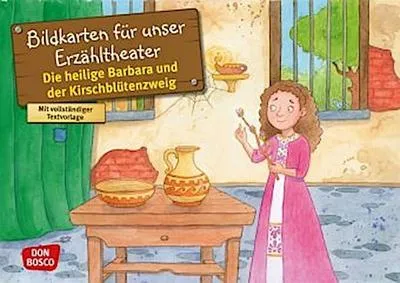 Immagine prodotto di Die heilige Barbara und der Kirschblütenzweig. Kamishibai Bildkartenset.