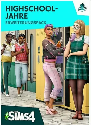 Produktbild von Die Sims 4 - High School (Add-On) (CIAB) - CD-ROM DVDBox