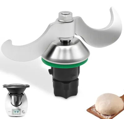 Deegmesser für Thermomix TM7/TM6/TM5, Edelstahl, 1 Stück