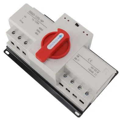Obrázek produktu pro Automatický přepínač s dvojitým napájením Automatický přepínač s ručním režimem pro domácí budovy 400V 125A CB Class