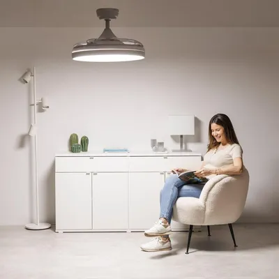 Image de Ventilateur de plafond Taurus 942124000 Blanc