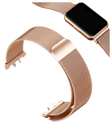 Zdjęcie produktu dla Pasek / bransoleta ChronSmarta do smartband'a Samsung Galaxy Fit 3 (Różowo-złoty)