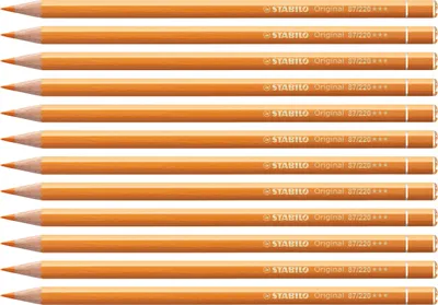 Produktbild von Premium-Buntstift - STABILO Original - 12er Pack - indischgelb dunkel