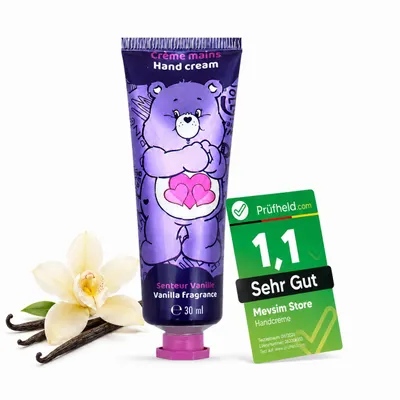 Produktbild von Les Bisounours Handcreme 30 ml – Vanille Feuchtigkeitspflege