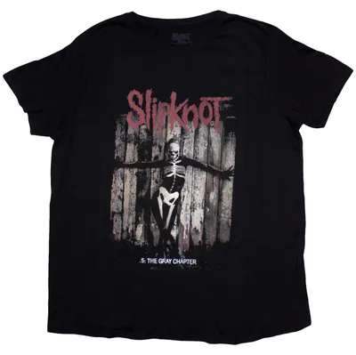 Zdjęcie produktu dla Slipknot .5: The Gray Chapter Album Black XL Damskie Koszulka
