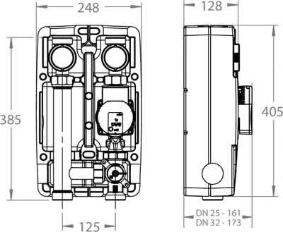 Produktbild von LK 862 R Pumpengruppe für Nebenversorgung gemischt mit Pumpe