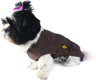Produktbild von Fashion Dog Regenmantel für Hunde - Braun - 36 cm