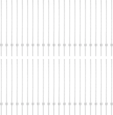 Zdjęcie produktu dla vidaXL Słupek ogrodzeniowy 44 szt. srebrny 160 cm stalowy
