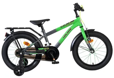 Produktbild von Volare Thombike Kinderfahrrad - Jungen - 16 Zoll - Grün-Grau