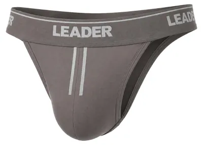 Image de LEADER - Sous-vêtement Slips Hommes - Sports Brief Taupe - 1x Taille XL