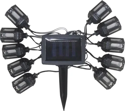 Produktbild von Kette Strend Pro Garden, Laterne, Solar, 10x LED, 1,8+2 m