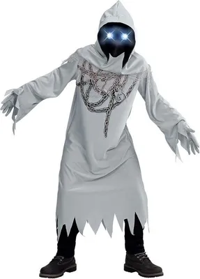 Immagine prodotto di Costumi da bambino a tema fantasmi con catene, ideali per Halloween e Carnevale