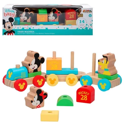 Obrázek produktu pro Dřevěná vláčkodráha Disney Baby