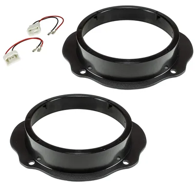 Montageset für Lautsprecher 165 mm mit Kabeladaptern