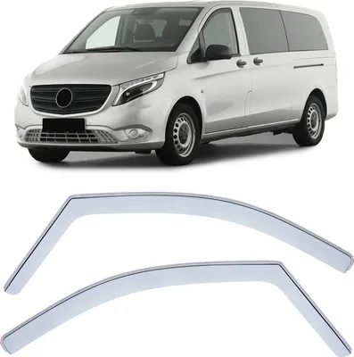 Zdjęcie produktu dla Owiewka przeciwdeszczowa owiewka szyby owiewka światła do Mercedes V-Class Vito