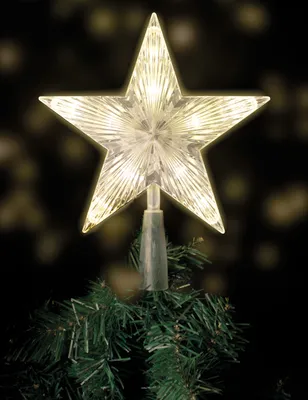 Obrázok produktu pre Vianočný stromček / časovač - LED STAR - 10 LED - na batérie