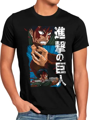 Produktbild von A.N.T. Levi Vs Bestial Herren T-Shirt attack anime japan manga on titan aot