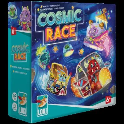 Produktbild von Kosmische Rasse Brettspiel – Raumschiffrennen für intergalaktische Piloten