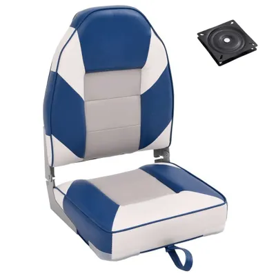 Produktbild von Möbel 2-tlg. Bootssitz-Set Klappbar Hohe Rückenlehne - Sonstiges Angelzubehör 3284325