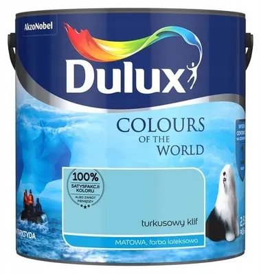 Produktbild von Latex Wandfarbe Innen matt Türkis 2,5L – hohe Deckkraft, waschbeständig