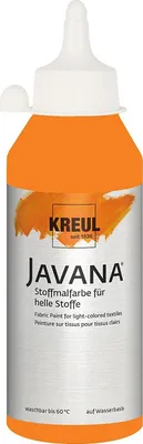 Obrázok produktu pre KREUL Textilná farba JAVANA oranžová 250 ml
