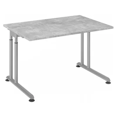 Produktbild von ZENO 12 S | 120x80 - Beton/Silber