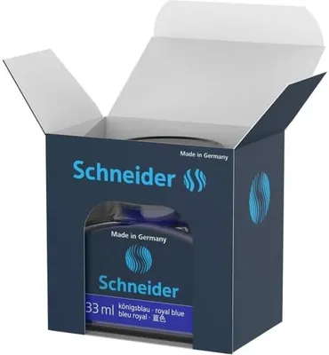 Produktbild von Füllertinte 33ml königsblau Packung mit 9 Stück