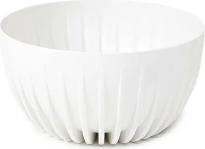 Obrázek produktu pro Howhomely Flowerpot 14cm Výška - Plant Pot White - Plastic Spanter