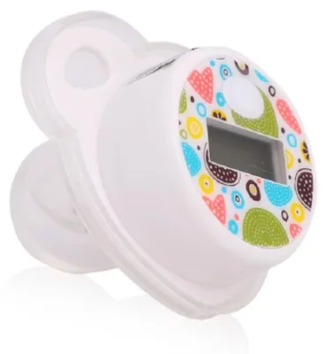 Produktbild von Lorelli Baby Schnuller-Thermometer 0+ digital LCD-Display Messwertspeicher weiß